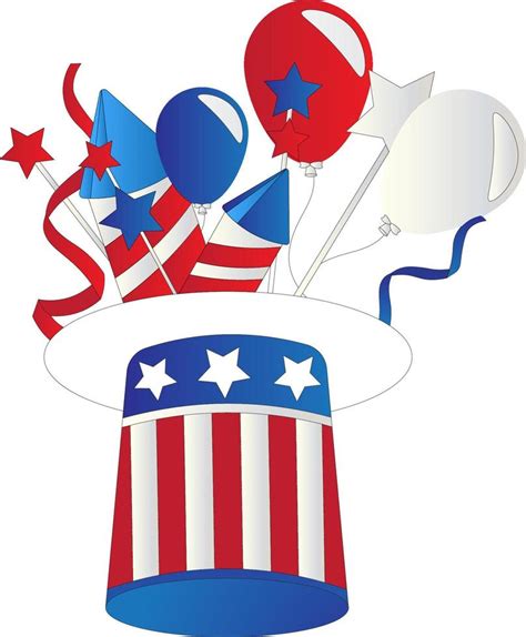 4th Of July Clipart 22273576 Vector Art At Vecteezy