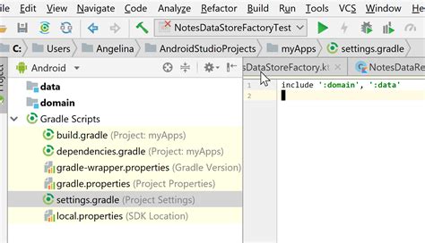 Java Android Studio Multi Module App Issue With Content Root