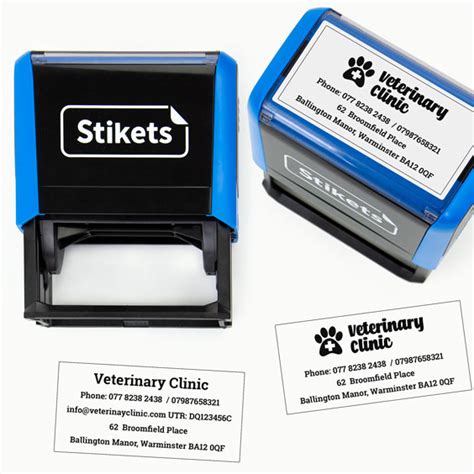 Large Self Inking Stamps For Companies Stikets