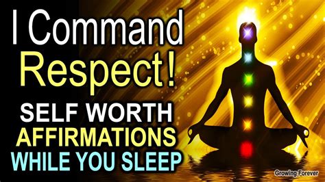 I Am Respected ~ Powerful Affirmations While You Sleep Reprogram