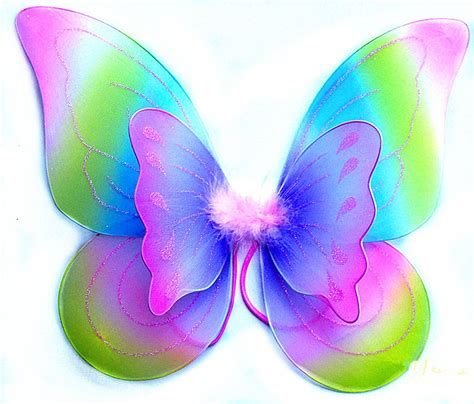 Cutie Collections Rainbow Children Butterfly Wings Costume Accessory