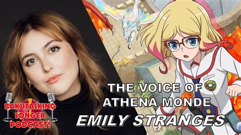Emily Stranges On Voicing Athena What Athena Has Taught Her Reuniting