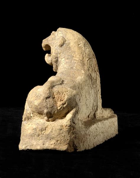 Assyrian Terracotta Sculpture Of A Recumbent Lion Lo874 Origin