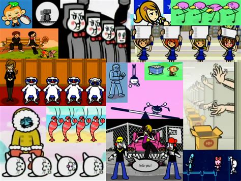 Rhythm Heaven Fever Collage By Alice Of Africa On Deviantart