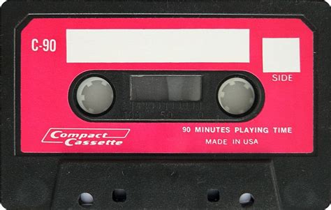Analog Audio Tape Cassette Nostalgia Cassette Tapes Audio Tape Cassette