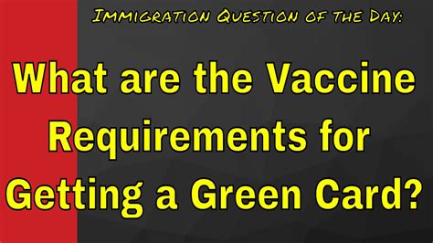 Digital photograph (image) requirements for usa green card lottery. What are the Vaccine Requirements for Getting a Green Card? - YouTube