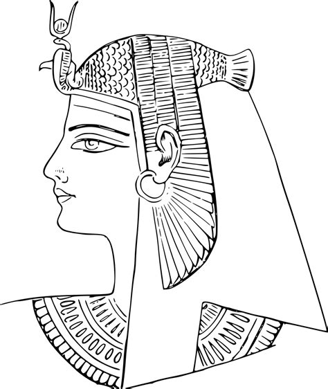 Ancient Egypt Pharaoh To Draw Coloring Page Easy Tum Free Pharaoh