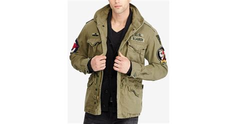 Polo Ralph Lauren Synthetic Mens Iconic M 65 Field Jacket In Green For