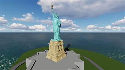 Liberty Statue America 3d Models Historic Exterior