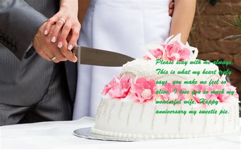 Hopefully these tips make the wedding cake process easy enough that neither of us has to consider that dark path. Marriage Anniversary Cake Images With Wishes For Wife ...