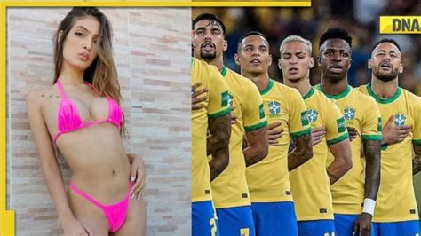 Fifa Wc Meet Daiane Tomazon Model Who Promised Topless Picture On