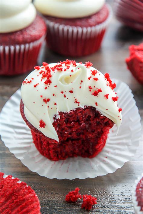 One Bowl Red Velvet Cupcakes Baker By Nature