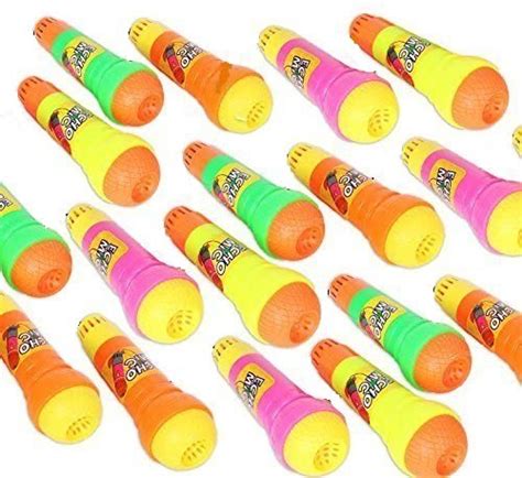 Toy Echo Microphone Variety Pack Of 12 Pretend Play Multicolor