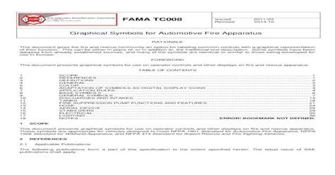 Fama Tc008 Issuedaerospace · Iso 7000 Graphical Symbols For Use On
