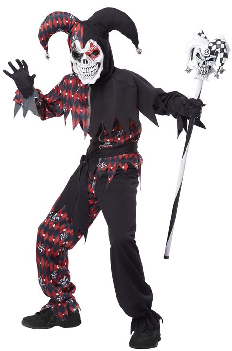 Wicked Jester Child Costume