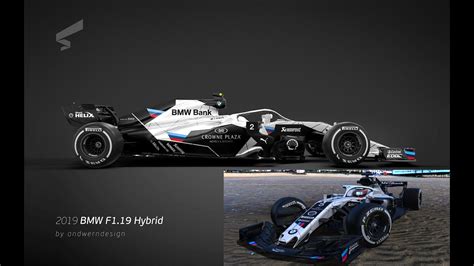 F1 youtubers roast my 2021 livery redesigns (ft. BMW F1.19 Hybrid Concept based Livery by Andy Werner ...