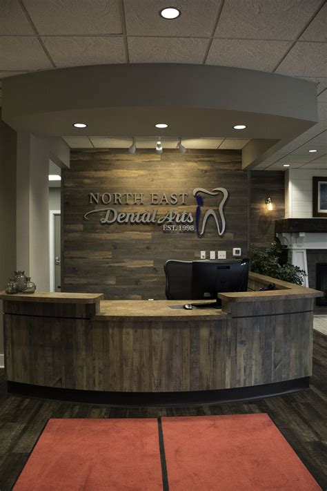 North East Dental Arts Reception And Waiting Area Design Ergonomics