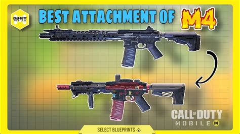 Best Attachment For M4 Gunsmith Call Of Duty Cod Mobile