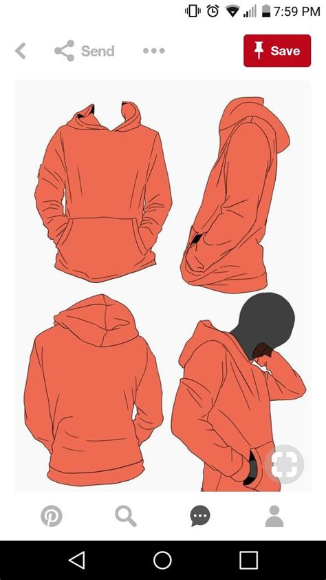 Pin By Shutoshuto On To Draw Like This Drawing Clothes Hoodie