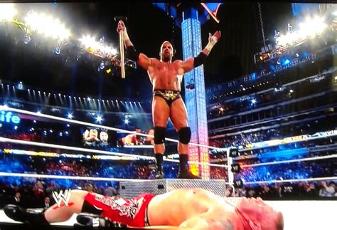 Triple H Vs Brock Lesnar Wrestlemania Snowbunny Flickr