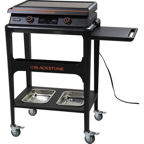 Blackstone E Series 22 Electric Tabletop Griddle With Prep Cart