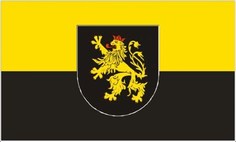 Flaggenparadies Flagge Fahne Pfalz Mit Wappen 90x150 Cm Digitaldruck