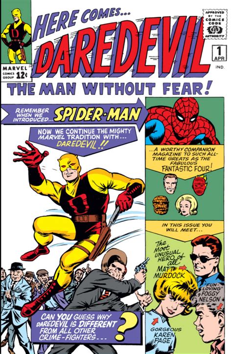 Daredevil Vol 1 1 Marvel Database Fandom Powered By Wikia