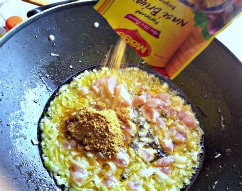Nasi briyani daging ala chef faizul. Tertunailah Hasrat Di Hati: Nasi Briyani Dhal MAGGI/Dhahl ...