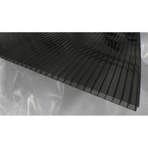 Suntuf Sunlite 10mm X 50m Solar Control Grey Twinwall Polycarbonate