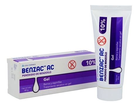 Benzac Gel Peróxido Benzoilo 10 Elimina Acné Puntos Negros Farmacias Meredith