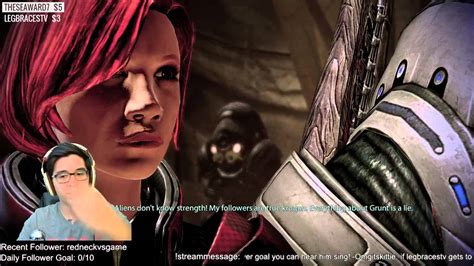 Mass Effect 2 Femshep Uses Headbutt Its Super Effective Youtube