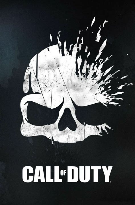 Call Of Duty Ghosts Logo Call Of Duty Black Call Of Duty Video