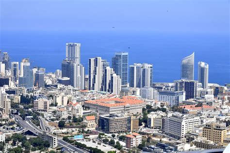 Beirut Lebanon June 09 A General City Scape From Sama Beirut Tower