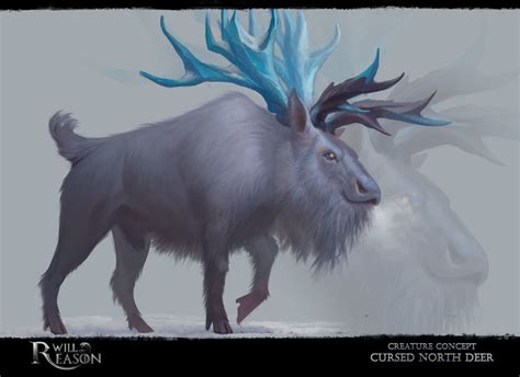 Cursed Snow Deer By Nikitakapitunov On Deviantart