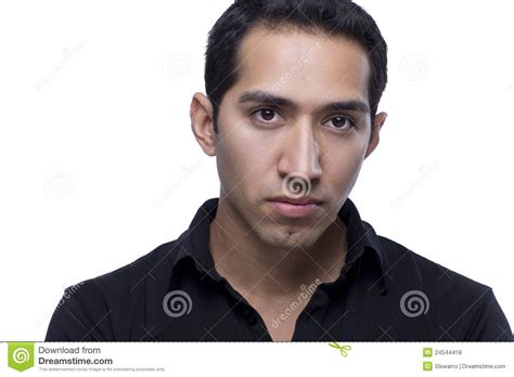 Headshot Of A Hispanic Male Royalty Free Stock Photos Image 24544418