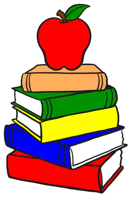 Cartoon Stack Of Books Clipart Best