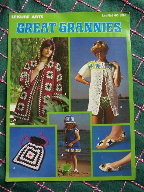 1970s hippie crochet patterns misses bikini beach cover up hoodie jacket shoes purse