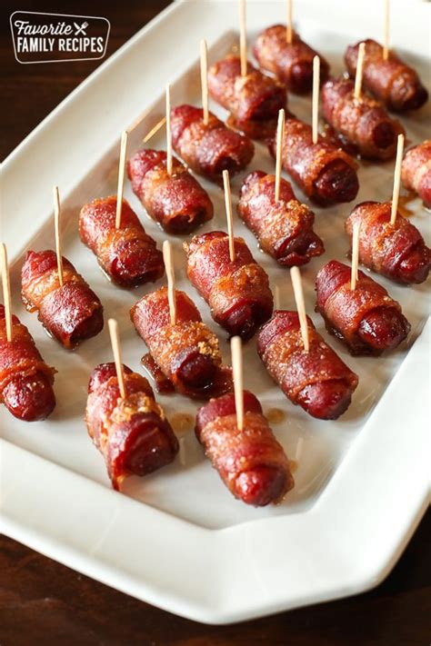 Bacon Wrapped Lil Smokies Are A Guaranteed Hit For Parties These Sweet