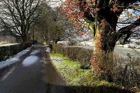 Wintry Along Meenmore Road © Kenneth Allen Geograph Britain And Ireland