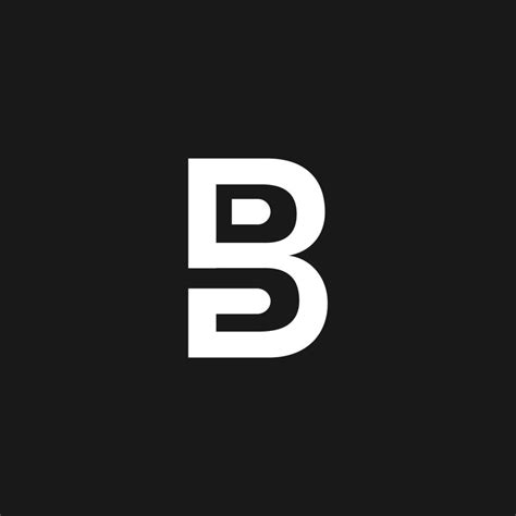 Initial Letter B Logo Design Template Letter B Logo Icon Design