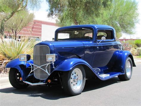 32 Ford 3 Window Coupe Street Rod Custom Coupe Hot Rod For Sale