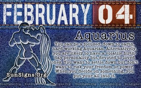 February 4 Zodiac Horoscope Birthday Personality Sunsignsorg