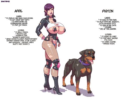 April And Piston By Dmitrys Hentai Foundry