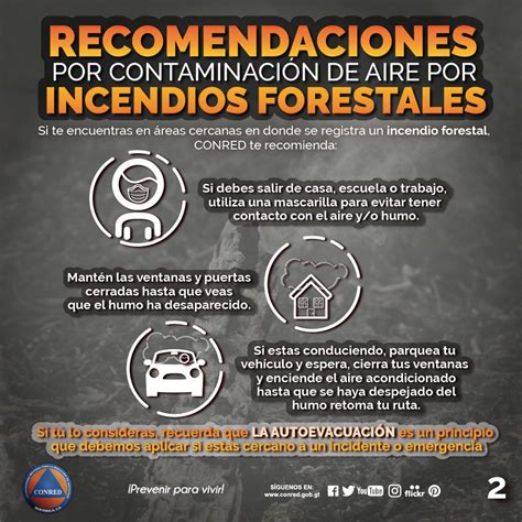 PrevenciÓn Por Temporada De Incendios Forestales 2021 2022 Conred