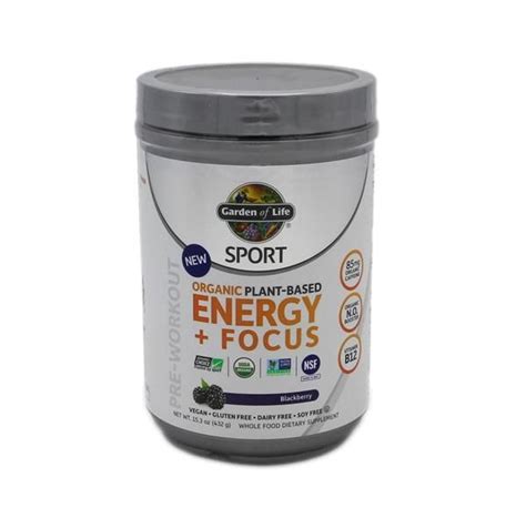 Garden of life pre workout quick review: Garden of Life Sport Organic Plant Based Energy + Focus ...