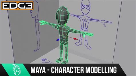 Maya For Beginners Tutorial 3d Modeling A Simple Human Character In
