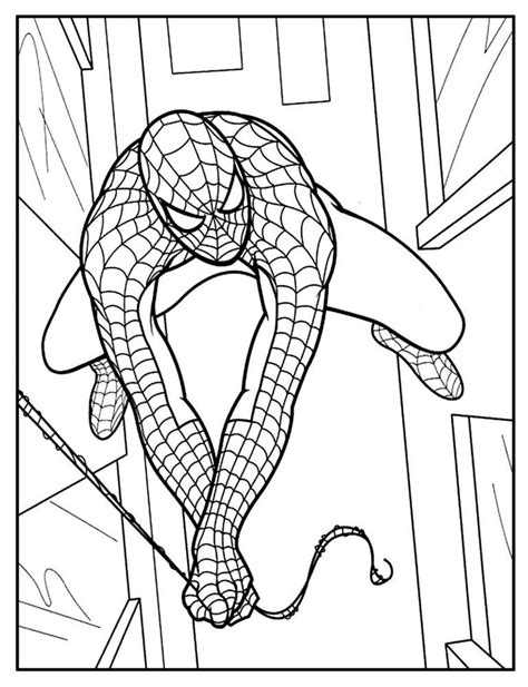 30 Desenhos De Homem Aranha Para Colorir Como Fazer Em Casa