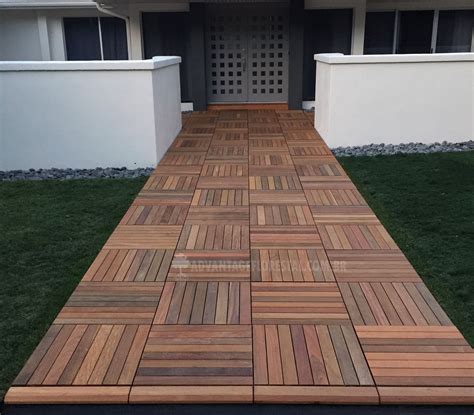 Deck Tiles Fsc Certified Exotic Hardwood Deck Tiles