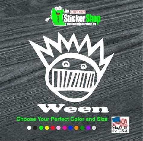 Juventus logo png juventus, or juve, is an icon of european football. Ween Logo - Band Stickers | Band stickers, Stickers ...