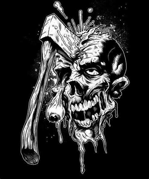 Pin By Feendz On Zombies Zombie Wallpaper Skull Sketch Zombie Art